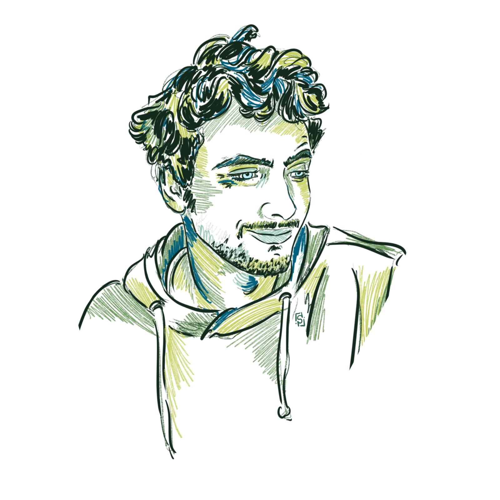 Adrien Martel Adrien, co-fondateur de l'association de location de toilettes sèches de Toulouse